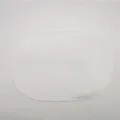 Set de table ovale tissé en PP blanc napperon résistant à la chaleur pour cuisine - 30*45cm / Blanc