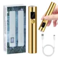 Lampada per unghie portatile dorata con display, confezione e cavo USB - Modello YZ07 Display Digitale (Oro)