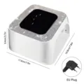 Lámpara de uñas UV LED con diamantes para manicura profesional con un enchufe UE - Enchufe UE (Strass)