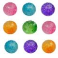 Set farbenfroher Glitzer-Knödel-Squishies zum Stressabbau in verschiedenen Tönen - 小包子款式(无盒) / 5.5cm 1 Stück