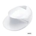 Portable white nail polish dryer fan for quick-drying manicures and nail care tools - White