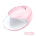 Professional portable pink nail polish fan dryer for quick drying manicure at home - Pink