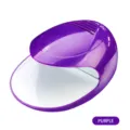 Portable purple nail polish blower dryer for quick drying, battery operated model - Purple