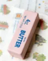 Pink butter stick squishy toy, slow rising decompression sensory fidget toy for stress relief. - Pink Cream / Pink