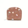 Porte-cartes accordéon RFID marron avec motif méduse mignon du monde sous-marin. - Marron