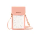 Sac bandoulière rose à fleurs pour femme avec imprimé Modern & Fashion sur le rabat - Style Patchwork Floral Rose / Rose