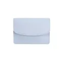 Porte-cartes et petit portefeuille bleu clair minimaliste multifonctionnel pour femme - Bleu