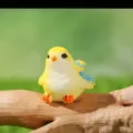 Cute cartoon bird resin ornament for moss micro landscape succulent plant garden decor. - Style G