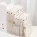 Transparent loose-leaf notebook B5 A5 cute cat planner diary cute Japanese stationery refillable folder - B5