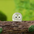 Süße leuchtende Harz Elfe Figur Miniatur Mikro Landschaft Sukkulente Desktop Deko - Leuchtendes Weiß