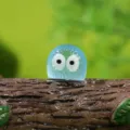 Süße leuchtende Harz Geist Figur Miniaturen Garten Moos Mikro Landschaft Sukkulenten Tischdeko - Leuchtendes Blau