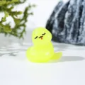 Figurine miniature de petit serpent lumineux mignon, accessoire de micro-paysage DIY. - Jaune