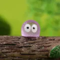 Leuchtende lila Harz Elfe Figur fuer Moos Mikro Landschaft, niedliche Miniatur Dekoration. - Leuchtendes Violett