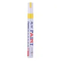 Rotulador de pintura metálica colorido DIY grafiti impermeable variante tapa amarilla, 2.0-3.0mm. - Amarillo