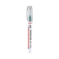 White long nib marker pen with deep hole reach for construction and woodworking - Green