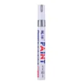 Rotulador de pintura blanca 2.0-3.0mm impermeable DIY grafiti permanente rotulador retoque - Plateado