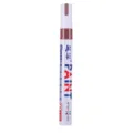 Marcador de pintura metalica de color, herramienta DIY impermeable para reparaciones rapidas. - Marrón
