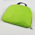 Lime green foldable lightweight oxford cloth backpack, portable travel storage bag. - Fruit Green