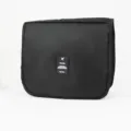Bolsa de aseo impermeable colgante, organizador cosmético portátil para viajes y diario - Neceser de Aseo / Negro