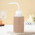 150ml rhinestone eyelash wash bottle with curved squeeze nozzle for precision cleaning - 150ml / Champagne Gold