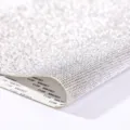 Hochdichte silberne selbstklebende Strassfolie für DIY-Bastelarbeiten und Autos - 20*24CM / Weiß