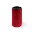 Sparkling red rhinestone lipstick organizer and car storage holder - Lipstick Holder / Red Rhinestone
