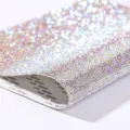 Rete adesiva con strass iridescenti scintillanti per fai-da-te e decorazione auto - 20*24CM / Aurora boreale