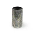 Elegant rhinestone lipstick holder and car organizer featuring iridescent crystals decoration - Lipstick Holder / Rhinestone Multi-color