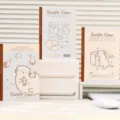 Esthetisch schattig A5 notitieboek minimalistisch dagboek memo blok voor studenten kantoor - Leuke Tijd Gemengd 3 Stijlen / A5 Specificatie