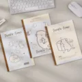 Esthetisch B5 softcover notitieboekje met schattige dierenelementen, ideaal voor school. - Leuke Tijd Gemengd 3 Stijlen / B5 Formaat