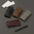 Cuaderno de hojas sueltas de cuero bolsillo portátil diario planificador juego de negocios - Mixto 4 Portadas (M2.5)