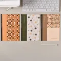 A5 aesthetic cute floral ruled notebook journal stationery set for student daily writing memo pad - Floral Tanfangpu (Random Cover) / A5 40 Sheets
