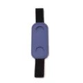Porte-stylo élastique en cuir bleu pour carnet agenda journal bloc-notes accessoire pratique - Bleu