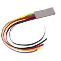 Leather ribbon bookmark with multi-colored strings for bible reading, stationery tool. - Gray
