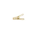 Mini pinza de alambre metálico oro organizador papel carpeta pequeña papelería clip SKU - Dorado
