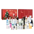 Calendrier de l'avent de beauté avec 24 sérums de soins visage et coffrets cadeaux. - Lot de 24 compartiments