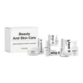 5-piece skincare set featuring hydrating cream, nourishing serum, and soothing priming milk. - Five-Piece Set