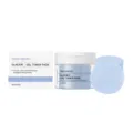 WEST MONTH Gletscher Gel Toner Pads 60 Stk beruhigende Gesichtspflege Wattepads jar. - 60 Stück/Packung / Gletscherblau