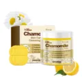 Hoygi chamomile skin caring cleansing pads set with 50 pieces - 50 Pieces/Pack / Yellow