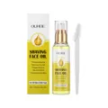 OUHOE Shaving Face Oil 100ml with razor set, moisturizing and smoothing skin for smooth shaving. - 100ml + Eyebrow Razor