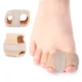 Bunion corrector silicone toe separator for foot care, comfortable toe straightener for daily use. - Toe Correctors / Single Piece