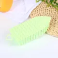 Groene buigbare wasborstel veelzijdig huishoudelijk reinigingsgereedschap schoenen kleding. - Groen