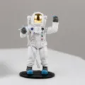 Astronaut figuur auto dashboard decoratie ruimteman sculptuur speelgoed hoogte 11cm - Astronaut + sonde