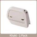 Khaki color creative ceramic self-retracting safety box cutter knife for unboxing packages - 1 Piece / Beige