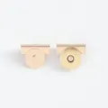 Magnetic bag snaps metal clasp purse buttons strong magnetic closure replacement hardware - Gold