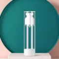 Travel 100ml clear vacuum lotion pump bottle, portable cosmetic dispenser for skincare. - 100ml Lotion Bottle