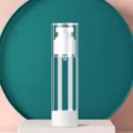 Travel vacuum spray bottle, 100ml clear cosmetic dispenser pump bottle for skincare. - 100ml Spray Bottle