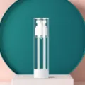 50ml Clear Vacuum Spray Bottle, Portable Press Lotion Pump Bottle for Travel Cosmetics Skincare - 50ml Spray Bottle