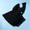 Ice silk full face sun protection mask facekini with neck guard for women driving UV block - One Size / Black