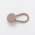Adjustable jeans waist extender button no sew plastic pants waist expander buckle for comfortable fit - Large 18mm / Khaki